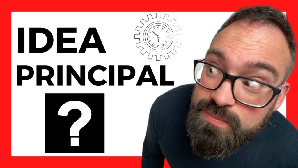 Idea principal de la gestión del tiempo y la productividad